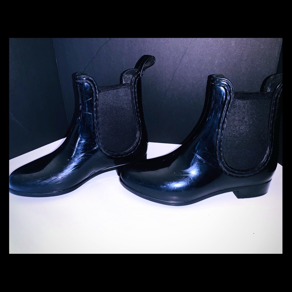 Girls low top rain boots